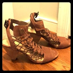 Vince Camuto size 7 heeled sandal - worn once